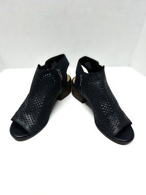 Lucky Brand black mini boots size 8